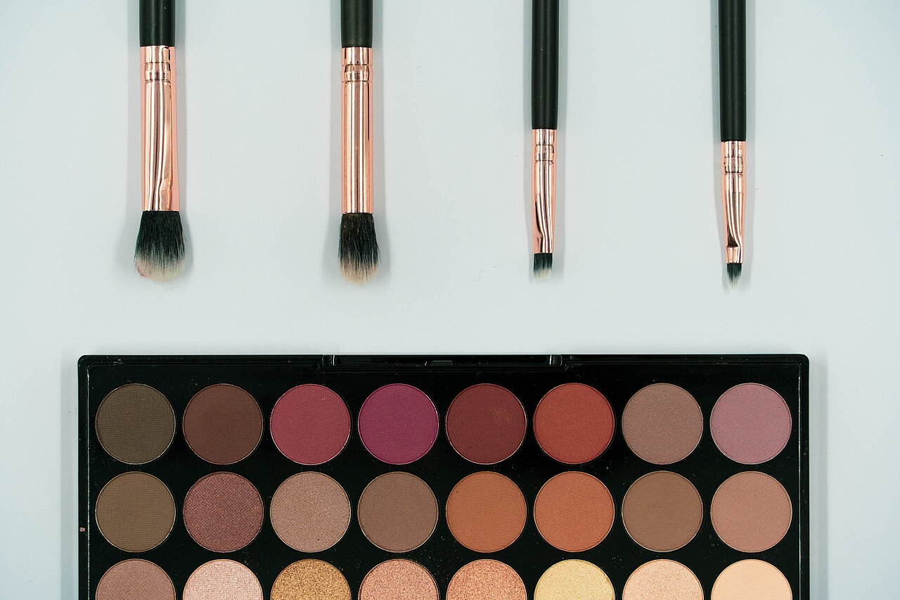 makeup brushes (foto: geehairimages / CC BY 2.0, Wikimedia Commons)