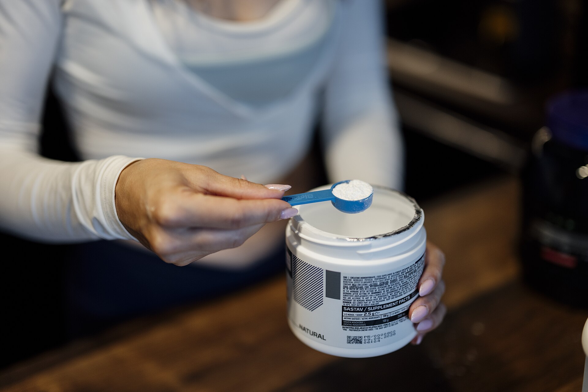 collagen powder scoop